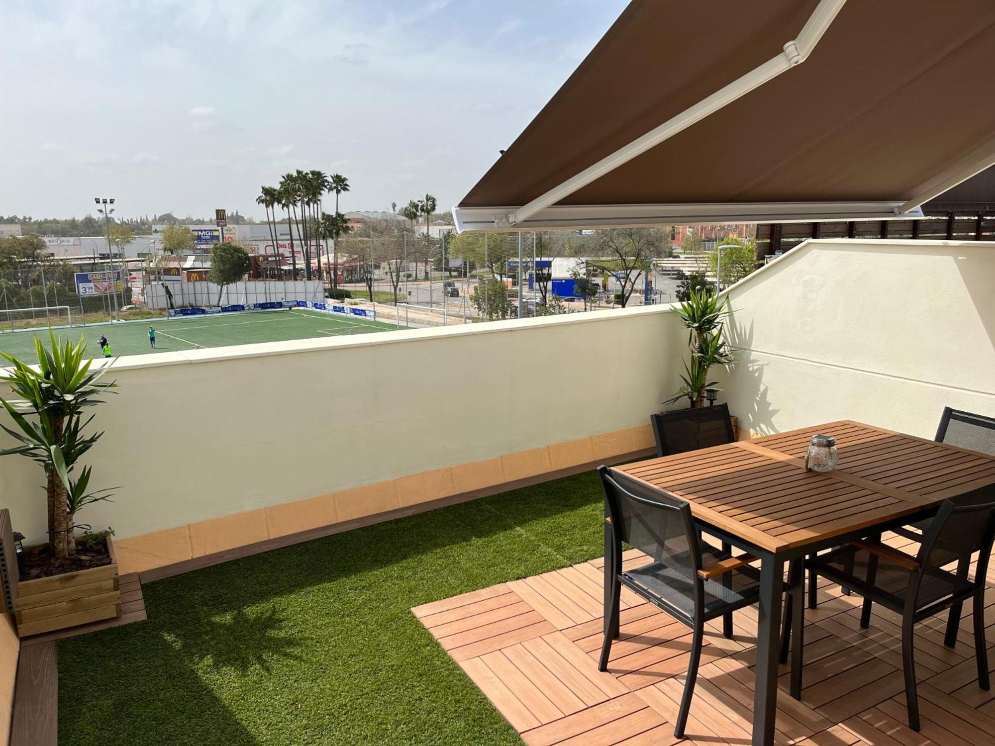 Duplex Con Terraza Privada Y Parking A 15 Minutos De Sevilla Дос-Эрманас Экстерьер фото